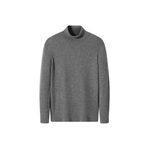 GXG Кашемир Свитер Мужской Серый