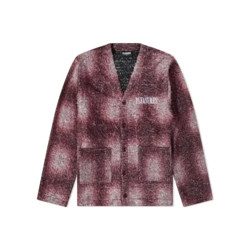 PLEASURES Темно-красный Мужской Трикотаж