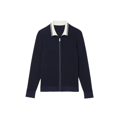 Sandro Трикотаж Мужской Темно-синий