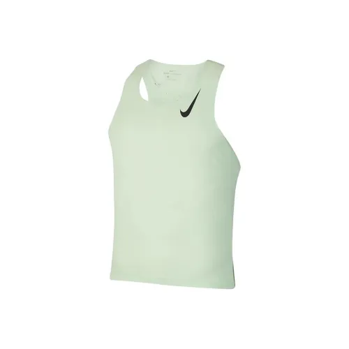 nike Бег Майка Мужская Cyan