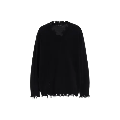 Yohji Yamamoto Черные Унисекс Свитера