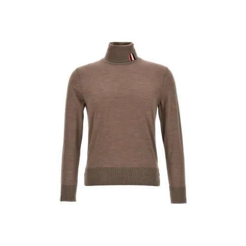 THOM BROWNE· Свитер Мужской Темно-бежевый