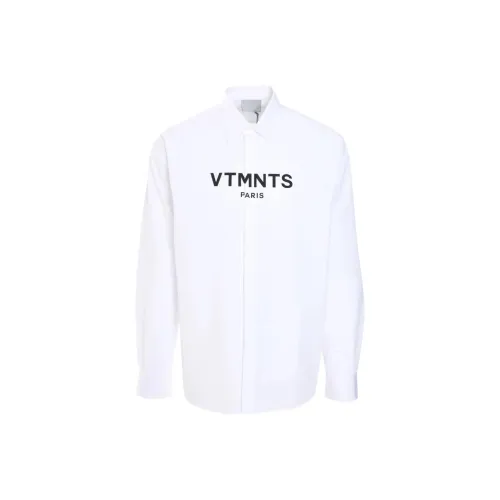 VTMNTS Белые Мужские Рубашки