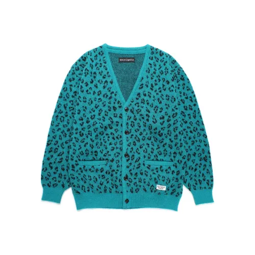 WACKO MARIA FW24 Синий Унисекс Свитеры