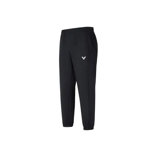 Вязаные тренировочные брюки Victor унисекс черные