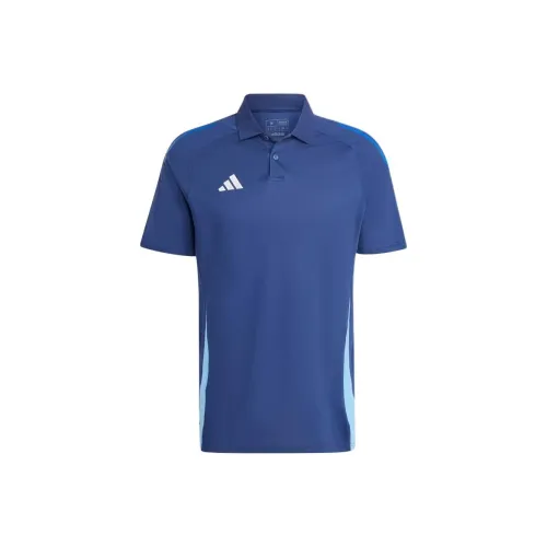 Adidas Tiro 24 Tiro 24 Соревнование Поло Мужской Морской синий