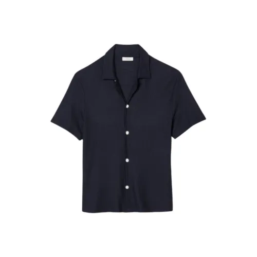 Sandro Темно-синие мужские рубашки