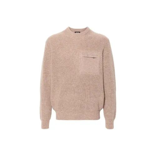 Ermenegildo Zegna Тауповый Мужской Кашемировые Свитера