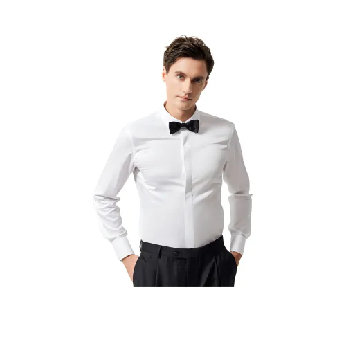 BY CREATIONS Белые Мужские Рубашки