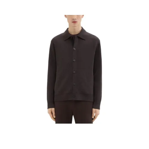 THEORY Ореховый Мужской Свитеры