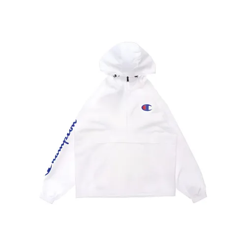 Champion Куртка Американская версия Унисекс Белый