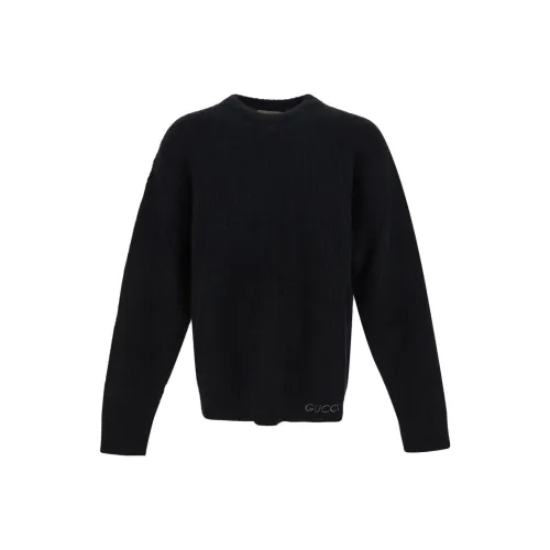 GUCCI Мужские черные свитеры