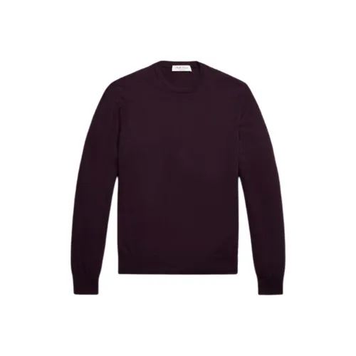 Ralph Lauren Purple Label Кашемировый свитер мужской фиолетовый