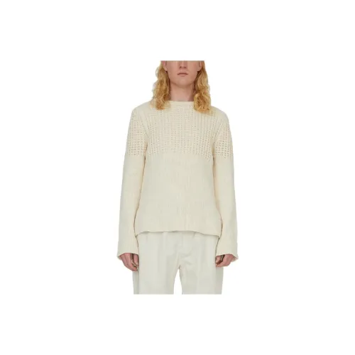 JIL SANDER Белые Мужские Свитера