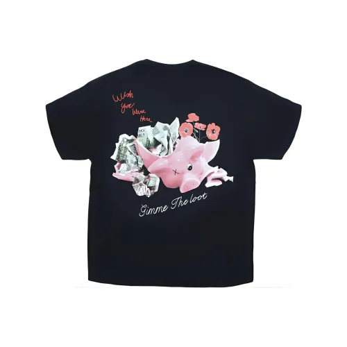 TRAVIS SCOTT Черная унисекс футболка