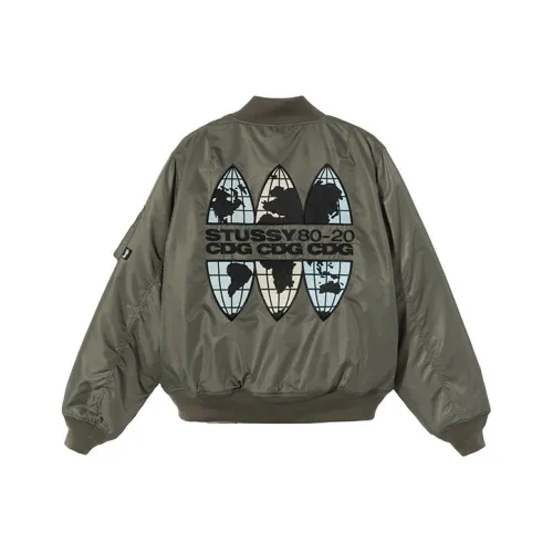 Stussy Армейский зеленый Унисекс Куртки