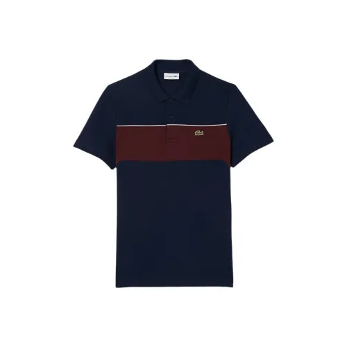 LACOSTE Поло Мужское Морской Синий