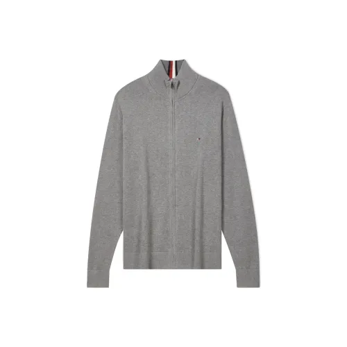 Tommy Hilfiger Серый P91 Мужской Трикотаж