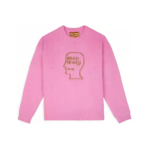 Свитеры для мужчин Brain Dead co-brand розового цвета