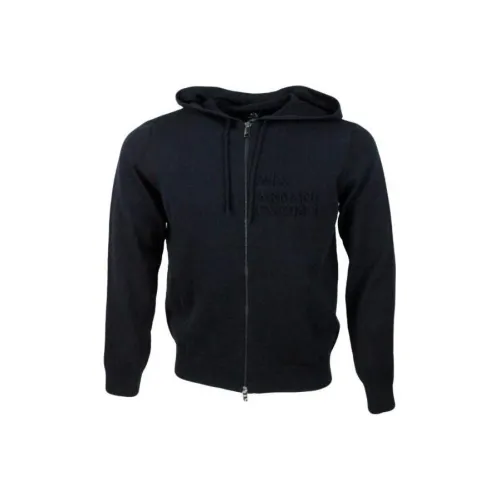 ARMANI EXCHANGE Черные Мужские Свитера