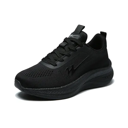 Кроссовки Binary для бега, низкий топ, полностью черный, унисекс