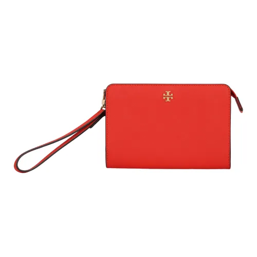 TORY BURCH Кожа Кошелек Клатч Женский Красный