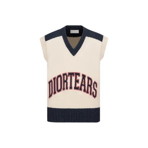 DIOR x Denim Tears совместная серия SS23 Трикотаж Мужской Белый