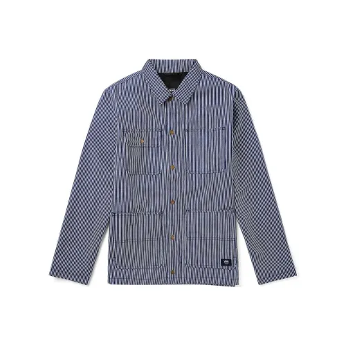 Vans Куртки и Пальто Унисекс Синий Белый Многоцветный