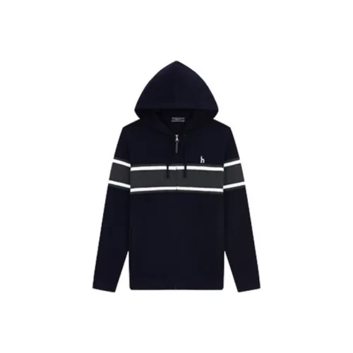 HAZZYS Темно-синий Синий Мужской Трикотаж