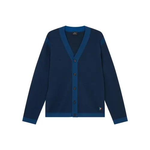 Paul Smith Темно-синий Мужской Трикотаж