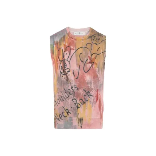 Vivienne Westwood Red Men's Tank Tops