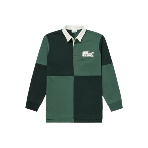 Зеленая мужская поло от LACOSTE Collaboration