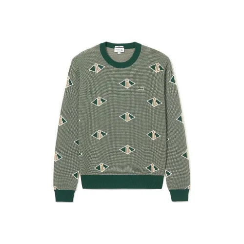 Свитеры для мужчин LACOSTE Collaboration зеленого цвета
