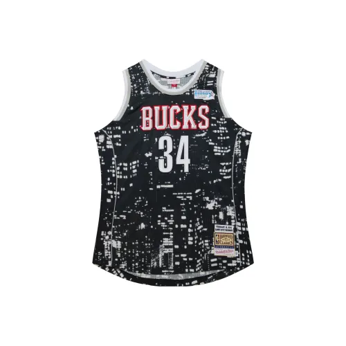 Mitchell Ness Мужские майки черного цвета