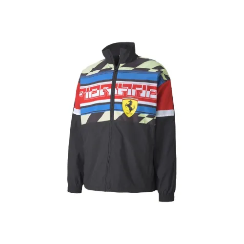 PUMA Scuderia Ferrari Черные Мужские Куртки