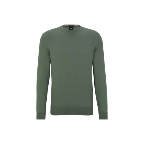 Hugo Boss Зеленые Мужские Свитера