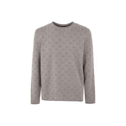 GIORGIO ARMANI Серые Мужские Свитера