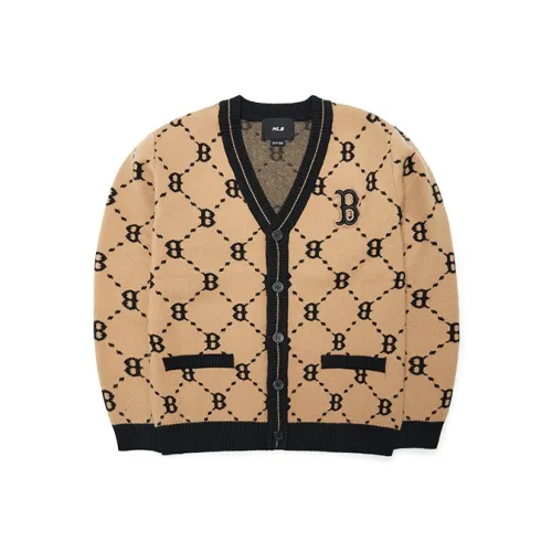 Mlb Base Logo Трикотаж Унисекс Бежевый Желтый