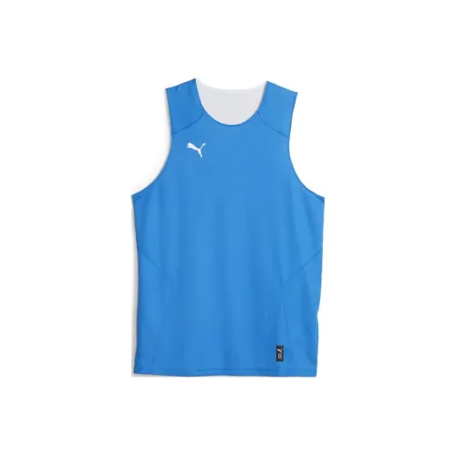 PUMA Hoops Team Blue Men's Tank Tops