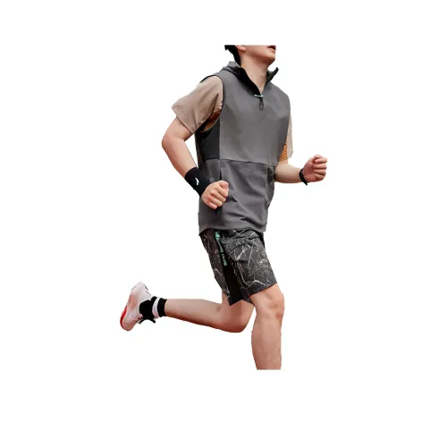 ANTA X Robert Geller Дизайнер Co Коллекция Майка Мужская Серый Замковая