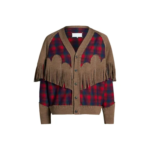 Maison Margiela x PENDLETON FW23 Трикотаж Унисекс Красный