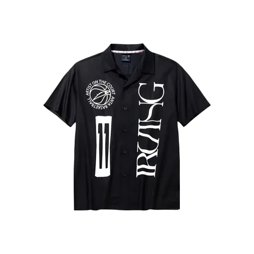 ANTA Basketball Collection Мужская рубашка основной цвет черный