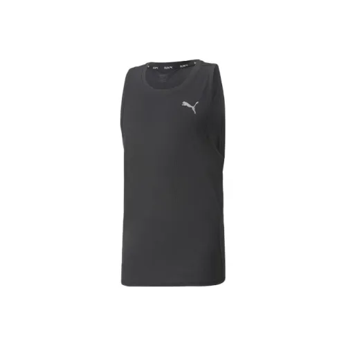 PUMA RUN FAVORITE Мужские черные майки