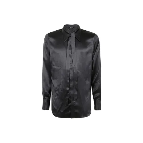 DSQUARED 2 Мужские Черные Рубашки