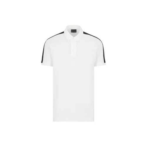 Emporio Armani FW24 Поло Мужское Теплое Белое