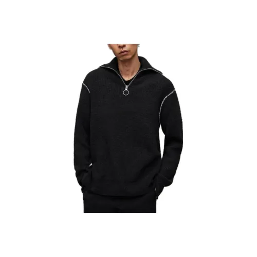ALLSAINTS Мужские черные свитеры