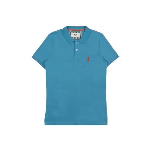 Айсберг Синий Мужская Поло