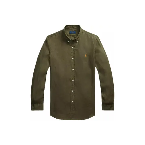 Polo Ralph Lauren Рубашка Мужская Зеленая