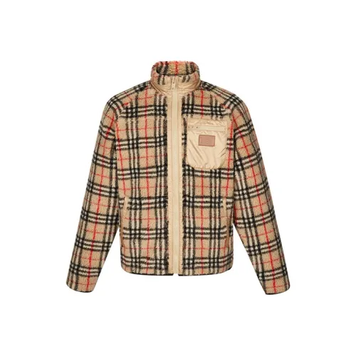 Burberry Куртки и Пальто Мужской CAMEL 80171361
