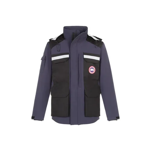 Canada Goose Темно-синие мужские куртки
